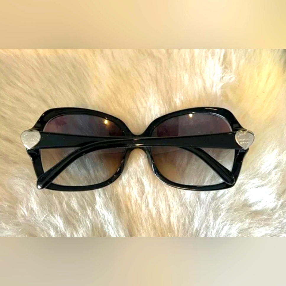 Rare Tiffany  Co Heart Frame Rx Sunglasses 130mm 4041 Made In Italy 51